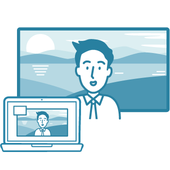 バーチャル背景機能